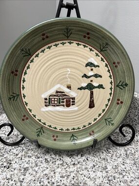 Sonoma Lodge Stoneware Dinner Plates (4)